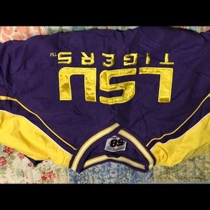 LSU Tiger lined windbreaker